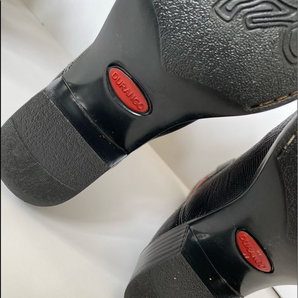 Durango Boots Black Lizard Print Western kids 3 - Picture 6 of 8